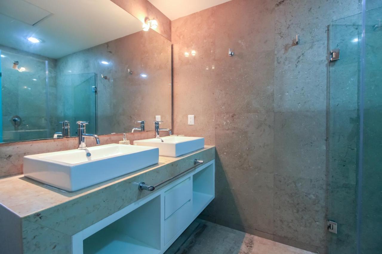 Exceptional 2Story Penthouse With Hot Tub And Rooftop Terrace In Bahia Principe Akumal Esterno foto